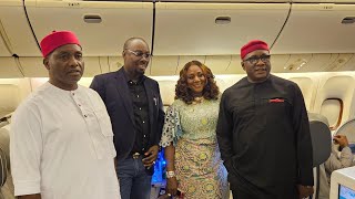 First Airpeace Flight to Land in London, with Many Nigeria Dignitaries