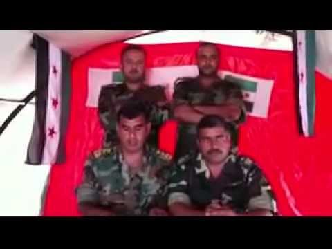 انشقاق أربعة ضباط عن قوات النظام من عشيرة النعيمي وانضمامهم إلى الجيش السوري الحر