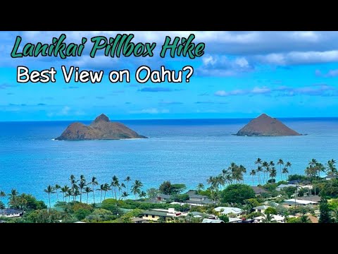 Lanikai Pillbox Hike Oahu 4K