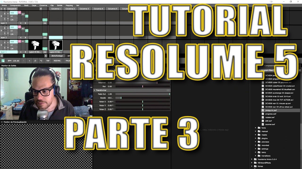 TUTORIAL RESOLUME 5  Part 3