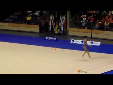 BAYRAMOVA Ayshan (AZE) - Berlin Masters 2014 - Clubs