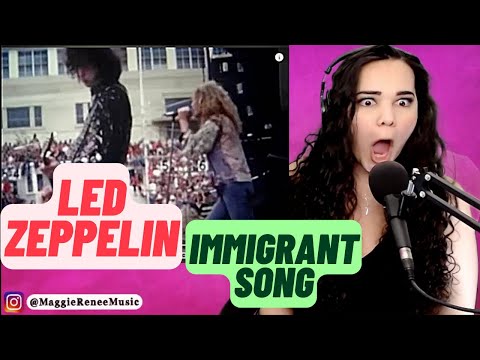 I DIDN'T KNOW THIS WAS A REAL SONG! Led Zeppelin Immigrant Song | Opera Singer Reacts