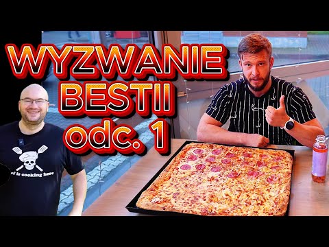 💀🔥 NOWE WYZWANIE BESTII! 3,3 kg pizzy w 12 minut?! Adrian przeciera szlak potworowi! odc. 1 🍕🐲