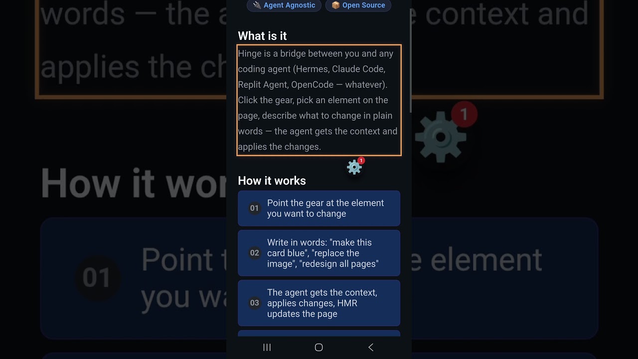 Hinge Demo