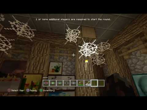 MINECRAFT PS4 HUNGER GAMES LOBBY ALL SECRET ROOMS AND EASTER EGGS!!!