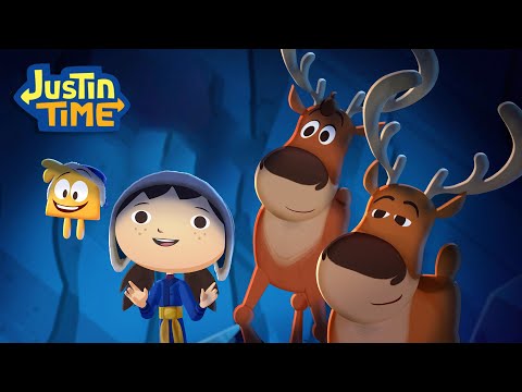 Adventures with Animals! 🐘🦁🦈  Justin Time FULL EPISODES