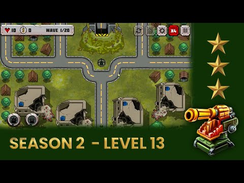 Battle Strategy: Tower Defense - Season 2 Level 13 Walkthrough