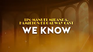 Cover art for we know