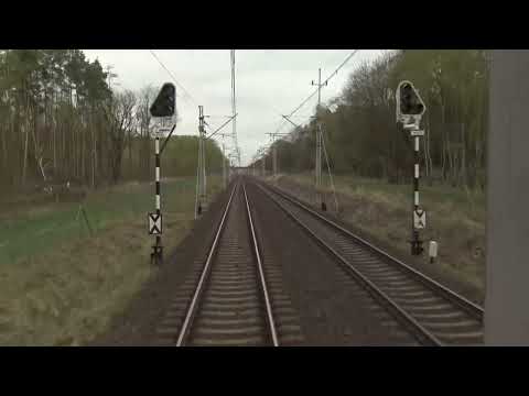 [REARVIEW] Rzepin - Oderbruecke z tyłu pociągu EC 48 "Odra"