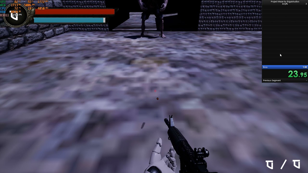 Project Maze Speedrun any% 31.96s