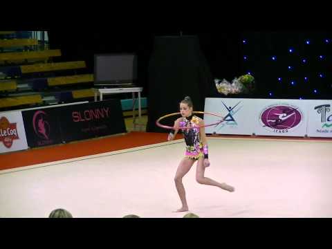 Szakaly Borbala (HUN)  hoop  Miss Valentine 2014 Qual