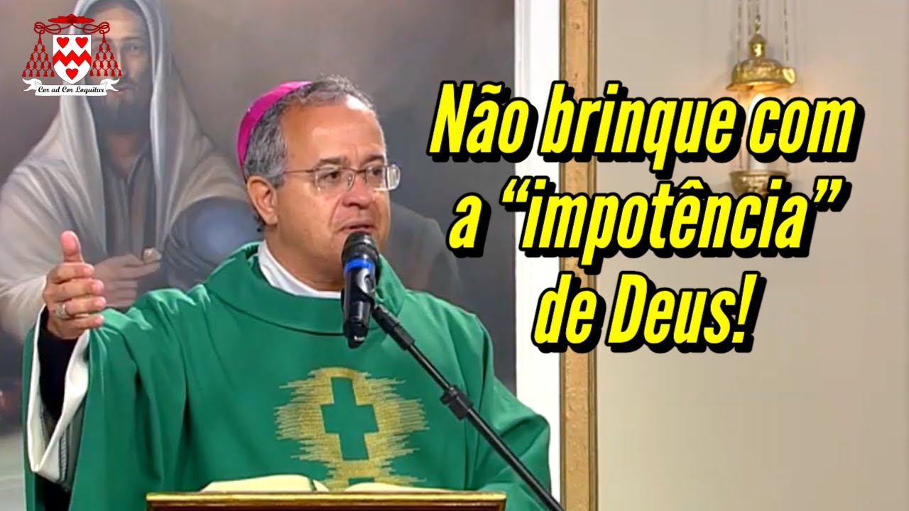 “Deus é ‘impotente’ para justificar o injustificável e para acobertar o pecado” (Dom José Falcão)