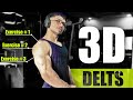 3D Delts Workout | Shoulder workout for mass and roundness | No-bro Split Day # 2