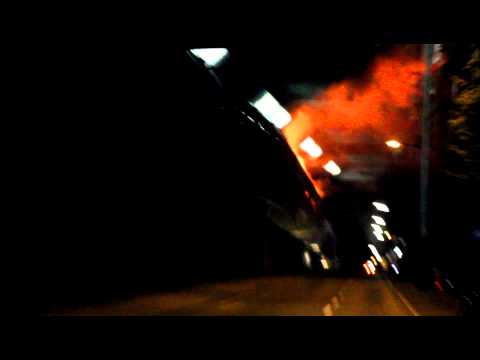 Großbrand Schwerte 20.08.2011 Wir waren der letzte Privatwagen der vorbei fuhr!