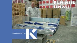 preview picture of video 'Kühlinsel Impuls Arneg Sendai - www.Kühlmöbel247.de'