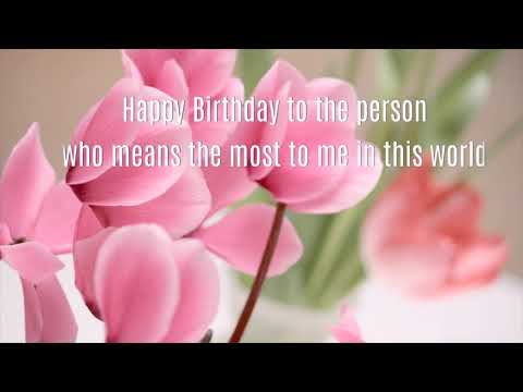 happy birthday song for lovers