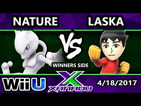 S@X 198 - Nature (Mewtwo) Vs. Laska (Mii Brawler) - SSB4 Tournament - Smash Wii U