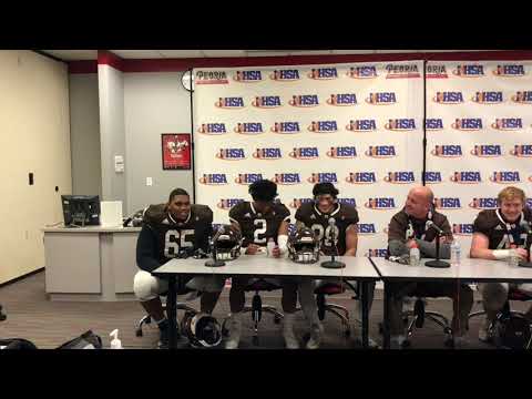 4A IHSA State Champion Post Game Press Conference - Joliet Catholic Academy
