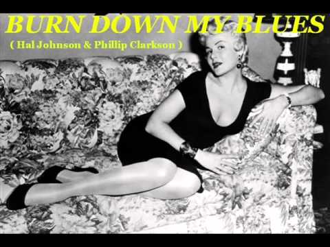 Hal Johnson Demo  BURN DOWN MY BLUES