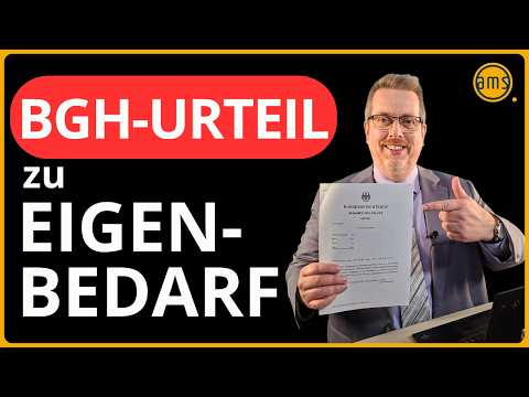 Evicting a tenant due to personal use is now easier thanks to a new Federal Court of Justice ruling!