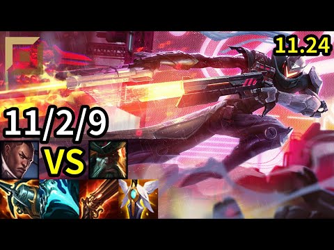 Lucian Top vs Gangplank - KR Grandmaster | Patch 11.24
