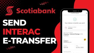 How to Send Interac e-Transfer on Scotia Bank | 2023