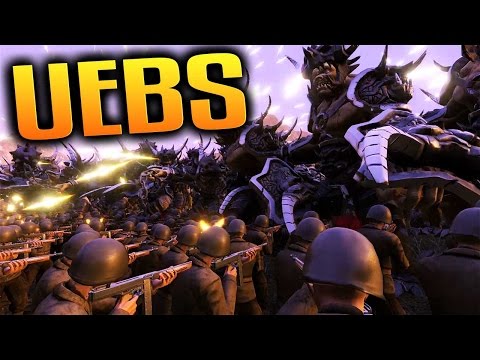 Giant Ogre Army Battle Thousands of U.S. Soldiers - Ultimate Epic Battle Simulator Gameplay (UEBS)