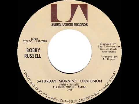 1971 HITS ARCHIVE: Saturday Morning Confusion - Bobby Russell (stereo 45)