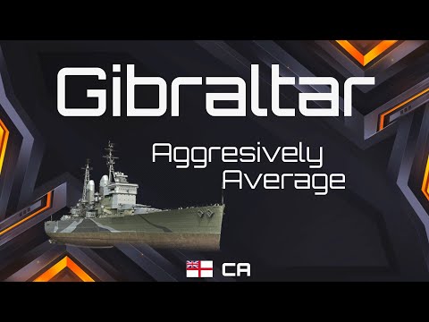 HMS Gibraltar - That's a Nice Rock - World of Warships Blitz