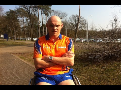 Paratafeltennis TeamNL traint thuis