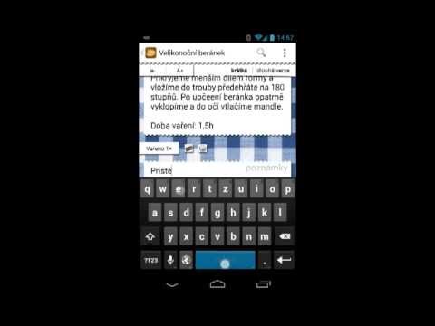 Česká kuchařka Video