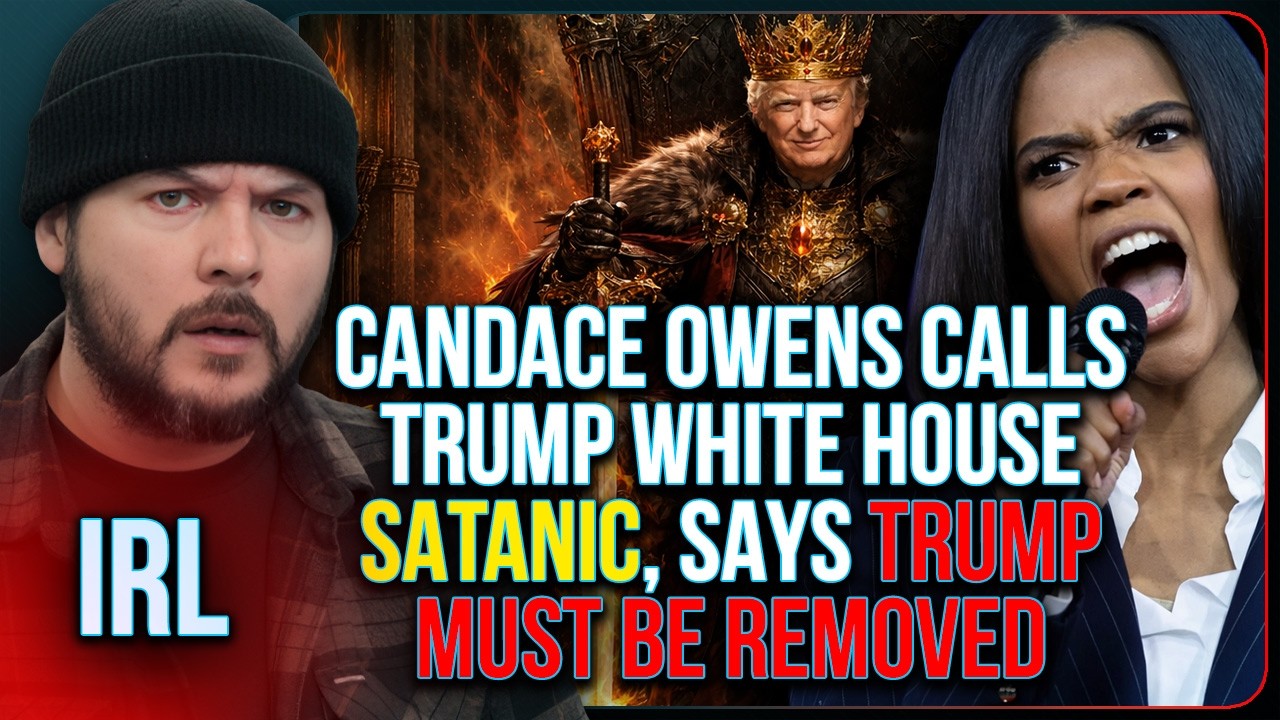 Candace Owens Calls Trump White House SATANIC, Says Trump Must Be REMOVED