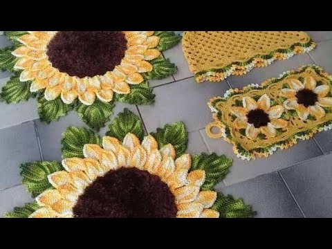 5 jogos de banheiro modelo girassol