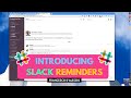 How To Use Slack Reminders Slack Tutorial
