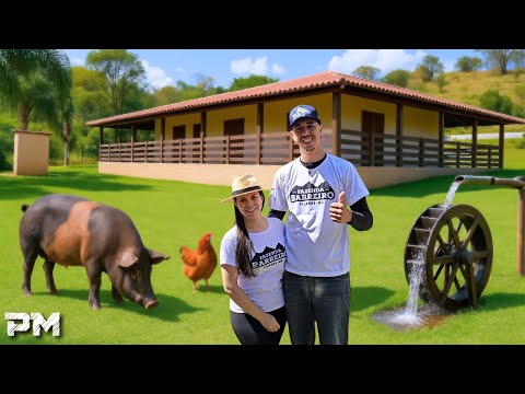 ELES TROCARAM A VIDA NA CIDADE PELO SOSSEGO DA ROÇA