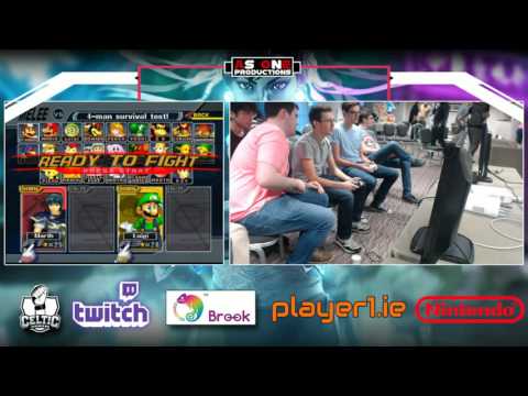 Melee: CT2016 - Blue Persil (Marth) Vs Adam Aplz (Luigi) - Losers Eighths