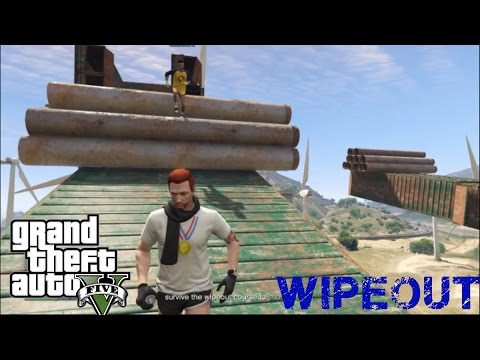 GTA 5 Wipeout Course Funny Moments