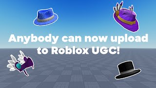 How you can upload to Roblox UGC