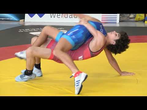 Wrestling / Ringen,  Horst-Hinze-Turnier 2025, Jugend A (U17), 55 kg, greco, Ohanesian - Movlanovi
