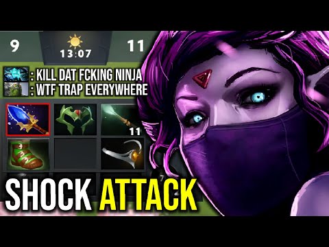 SHOCK ATTACK..!! 13 Min Aghanim Scepter Templar Assassin Trap Everywhere 7.26 | Dota 2