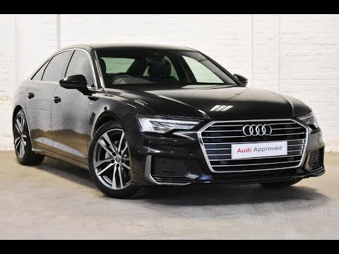 RY68JVM AUDI A6 SALOON S-LINE BLACK 40 TDI