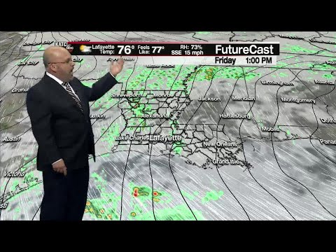 Rob's Thursday 6pm Weather Forecast