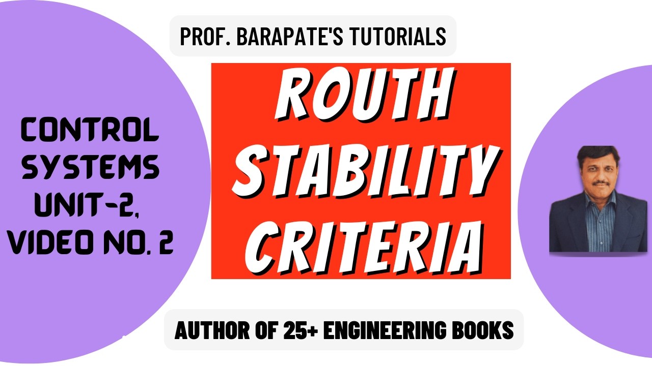 ROUTH STABILITY CRITERIA