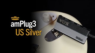 Video thumbnail for amPlug3 US Silver guitar headphone amplifier by Vox Amps UK