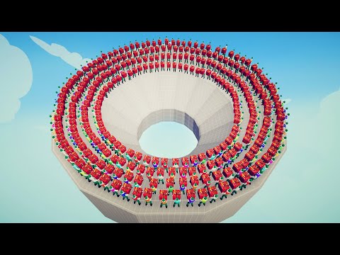PRESENT ELF SLIDE ARENA FREE FOR ALL DEATHMATCH | TABS Totally Accurate Battle Simulator