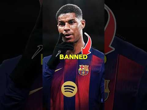 The Two Things Rashford Is Banned from at Barcelona 😳🚫