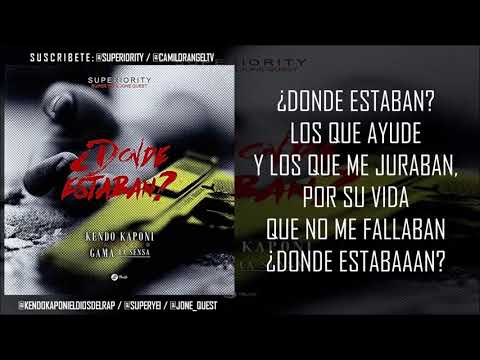 Kendo kaponi - Dónde estaban