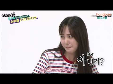 [ENG] 150916 MBCevery1 Weekly Idol - Hayoung, Mina, N MC Cut