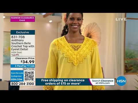 HSN | Antthony Design Original Fashions Clearance 08.04.2023 - 10 Uhr