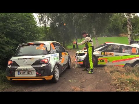 WRC ADAC Rallye Deutschland 2016 Highlights CRASH & Action - All Day´s